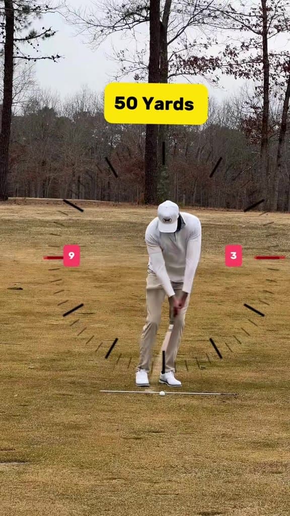 Clock System-50-90 Yard Wedge Shots